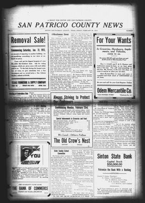 San Patricio County News (Sinton, Tex.), Vol. 6, No. 1, Ed. 1 Friday, February 20, 1914