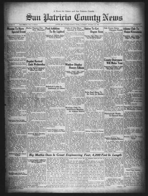 San Patricio County News (Sinton, Tex.), Vol. 21, No. 39, Ed. 1 Thursday, October 24, 1929
