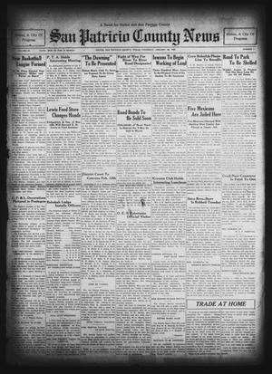 San Patricio County News (Sinton, Tex.), Vol. 22, No. 1, Ed. 1 Thursday, January 30, 1930