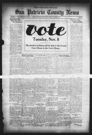 San Patricio County News (Sinton, Tex.), Vol. 24, No. 42, Ed. 1 Thursday, November 3, 1932