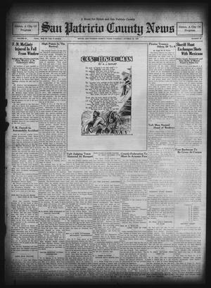 San Patricio County News (Sinton, Tex.), Vol. 22, No. 40, Ed. 1 Thursday, October 23, 1930