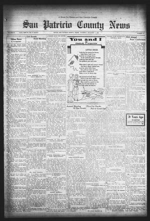 San Patricio County News (Sinton, Tex.), Vol. 25, No. 47, Ed. 1 Thursday, December 7, 1933