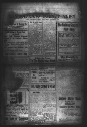 Primary view of object titled 'San Patricio County News (Sinton, Tex.), Vol. 5, No. 45, Ed. 1 Friday, December 26, 1913'.