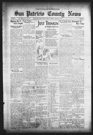 San Patricio County News (Sinton, Tex.), Vol. 25, No. 3, Ed. 1 Thursday, February 2, 1933