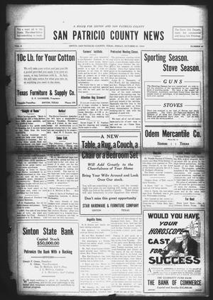San Patricio County News (Sinton, Tex.), Vol. 6, No. 36, Ed. 1 Friday, October 23, 1914