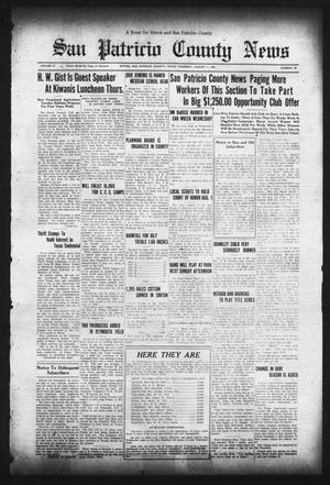 San Patricio County News (Sinton, Tex.), Vol. 27, No. 29, Ed. 1 Thursday, August 1, 1935