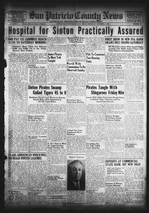 San Patricio County News (Sinton, Tex.), Vol. 33, No. 38, Ed. 1 Thursday, October 2, 1941