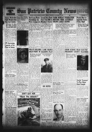 San Patricio County News (Sinton, Tex.), Vol. 35, No. 41, Ed. 1 Thursday, October 21, 1943
