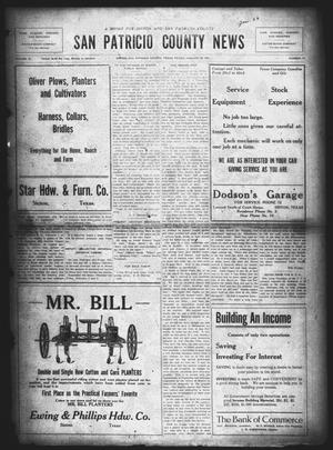 San Patricio County News (Sinton, Tex.), Vol. 12, No. 51, Ed. 1 Friday, January 28, 1921