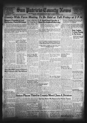 San Patricio County News (Sinton, Tex.), Vol. 33, No. 11, Ed. 1 Thursday, March 27, 1941