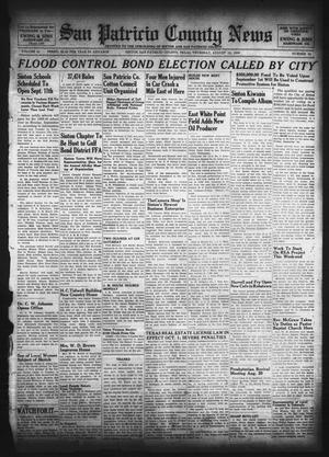 San Patricio County News (Sinton, Tex.), Vol. 31, No. 30, Ed. 1 Thursday, August 10, 1939