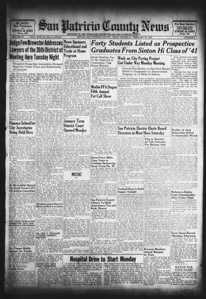 San Patricio County News (Sinton, Tex.), Vol. 33, No. 6, Ed. 1 Thursday, February 20, 1941