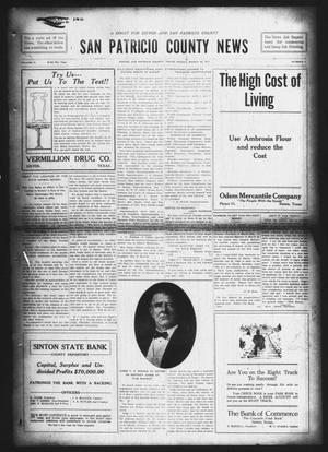San Patricio County News (Sinton, Tex.), Vol. 9, No. 7, Ed. 1 Friday, March 30, 1917