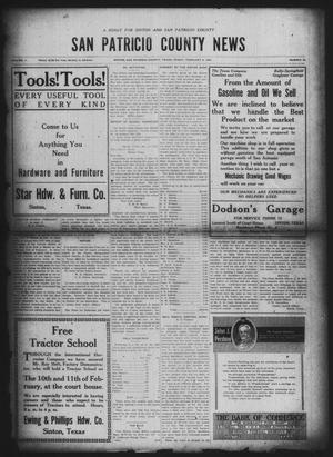 San Patricio County News (Sinton, Tex.), Vol. 11, No. 52, Ed. 1 Friday, February 6, 1920