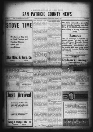 San Patricio County News (Sinton, Tex.), Vol. 11, No. 38, Ed. 1 Friday, October 31, 1919