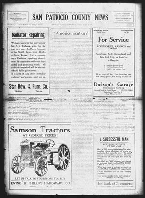 San Patricio County News (Sinton, Tex.), Vol. 13, No. 28, Ed. 1 Friday, August 19, 1921