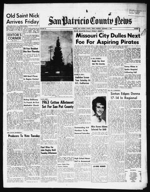 San Patricio County News (Sinton, Tex.), Vol. 54, No. 49, Ed. 1 Thursday, December 6, 1962