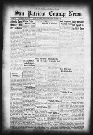 San Patricio County News (Sinton, Tex.), Vol. 28, No. 35, Ed. 1 Thursday, September 10, 1936