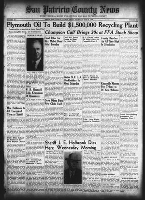San Patricio County News (Sinton, Tex.), Vol. 38, No. 22, Ed. 1 Thursday, June 6, 1946