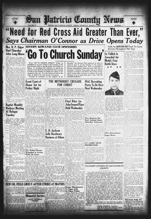 San Patricio County News (Sinton, Tex.), Vol. 37, No. 8, Ed. 1 Thursday, March 1, 1945