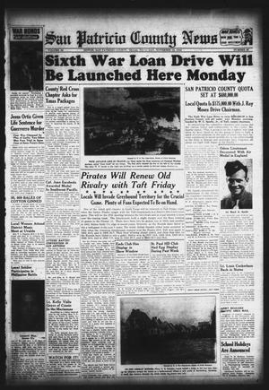 San Patricio County News (Sinton, Tex.), Vol. 36, No. 45, Ed. 1 Thursday, November 16, 1944