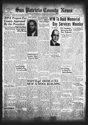 San Patricio County News (Sinton, Tex.), Vol. 30, No. 19, Ed. 1 Thursday, May 26, 1938