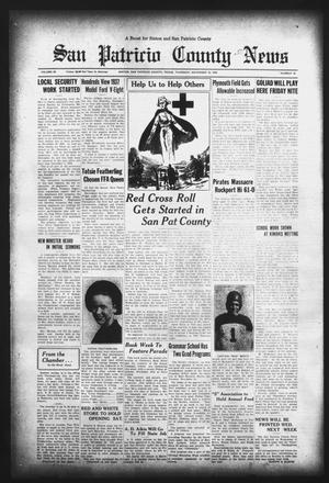 San Patricio County News (Sinton, Tex.), Vol. 28, No. 45, Ed. 1 Thursday, November 19, 1936
