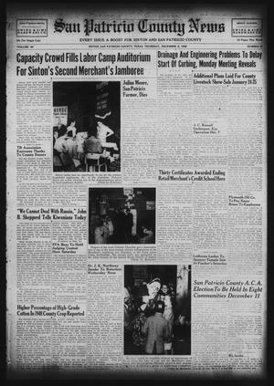 San Patricio County News (Sinton, Tex.), Vol. 40, No. 49, Ed. 1 Thursday, December 9, 1948