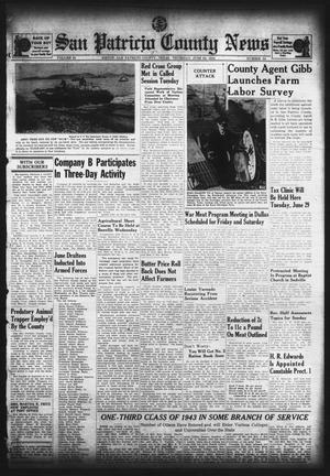 San Patricio County News (Sinton, Tex.), Vol. 35, No. 24, Ed. 1 Thursday, June 24, 1943