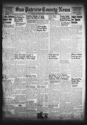 San Patricio County News (Sinton, Tex.), Vol. 33, No. 24, Ed. 1 Thursday, June 26, 1941
