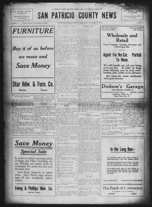 San Patricio County News (Sinton, Tex.), Vol. 12, No. 42, Ed. 1 Friday, November 26, 1920