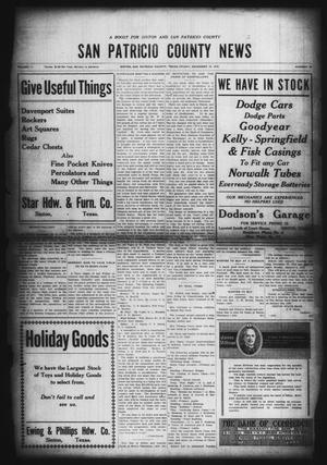 San Patricio County News (Sinton, Tex.), Vol. 11, No. 45, Ed. 1 Friday, December 19, 1919