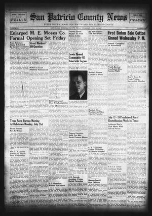 San Patricio County News (Sinton, Tex.), Vol. 39, No. 28, Ed. 1 Thursday, July 17, 1947