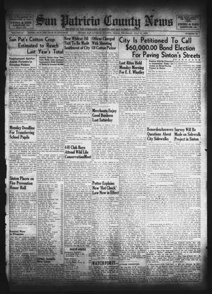 San Patricio County News (Sinton, Tex.), Vol. 31, No. 28, Ed. 1 Thursday, July 27, 1939