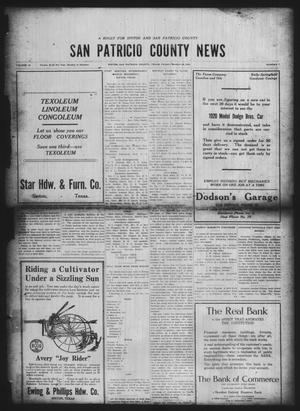 San Patricio County News (Sinton, Tex.), Vol. 12, No. 7, Ed. 1 Friday, March 26, 1920