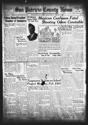 San Patricio County News (Sinton, Tex.), Vol. 30, No. 6, Ed. 1 Thursday, February 17, 1938
