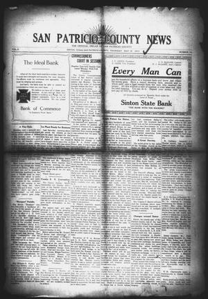 Primary view of object titled 'San Patricio County News (Sinton, Tex.), Vol. 2, No. 14, Ed. 1 Thursday, May 12, 1910'.