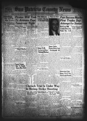 San Patricio County News (Sinton, Tex.), Vol. 30, No. 40, Ed. 1 Thursday, October 20, 1938