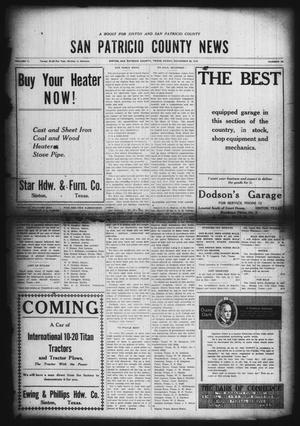 San Patricio County News (Sinton, Tex.), Vol. 11, No. 42, Ed. 1 Friday, November 28, 1919