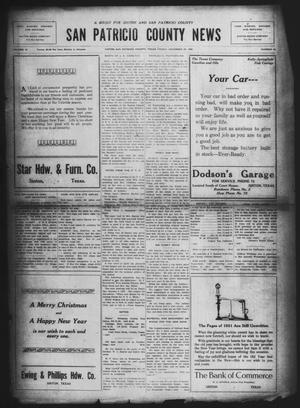 San Patricio County News (Sinton, Tex.), Vol. 12, No. 46, Ed. 1 Friday, December 24, 1920