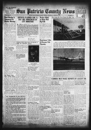 San Patricio County News (Sinton, Tex.), Vol. 37, No. 31, Ed. 1 Thursday, August 9, 1945