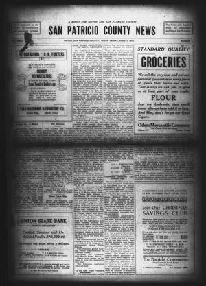San Patricio County News (Sinton, Tex.), Vol. 8, No. 8, Ed. 1 Friday, April 7, 1916