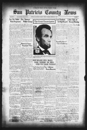 San Patricio County News (Sinton, Tex.), Vol. 27, No. 4, Ed. 1 Thursday, February 7, 1935