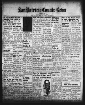San Patricio County News (Sinton, Tex.), Vol. 43, No. 39, Ed. 1 Thursday, September 27, 1951