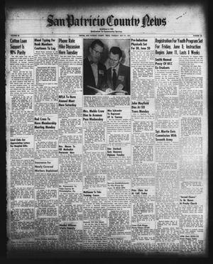 San Patricio County News (Sinton, Tex.), Vol. 43, No. 22, Ed. 1 Thursday, May 31, 1951
