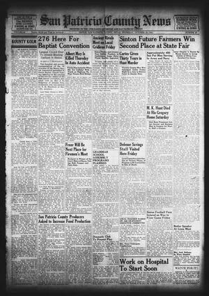 San Patricio County News (Sinton, Tex.), Vol. 33, No. 40, Ed. 1 Thursday, October 16, 1941