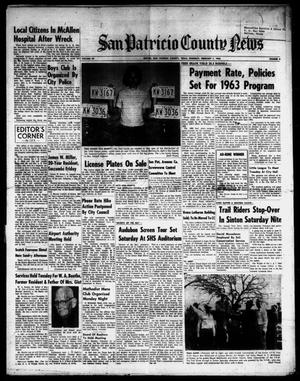 San Patricio County News (Sinton, Tex.), Vol. 55, No. 6, Ed. 1 Thursday, February 7, 1963