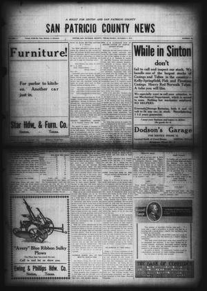San Patricio County News (Sinton, Tex.), Vol. 11, No. 34, Ed. 1 Friday, October 3, 1919