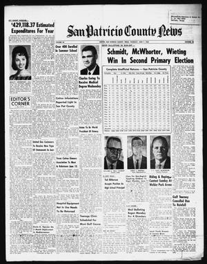 San Patricio County News (Sinton, Tex.), Vol. 54, No. 23, Ed. 1 Thursday, June 7, 1962