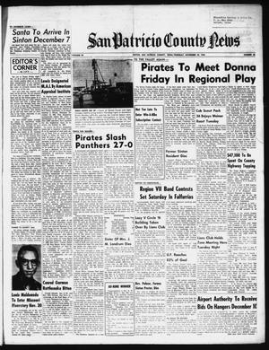 San Patricio County News (Sinton, Tex.), Vol. 54, No. 48, Ed. 1 Thursday, November 29, 1962